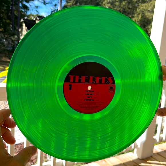 The Reds 1979 Promotional Green Vinyl LP - Picture 3 of 7